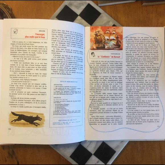 Rare Vintage French Children’s Illustrated Book - Picture 9 of 12